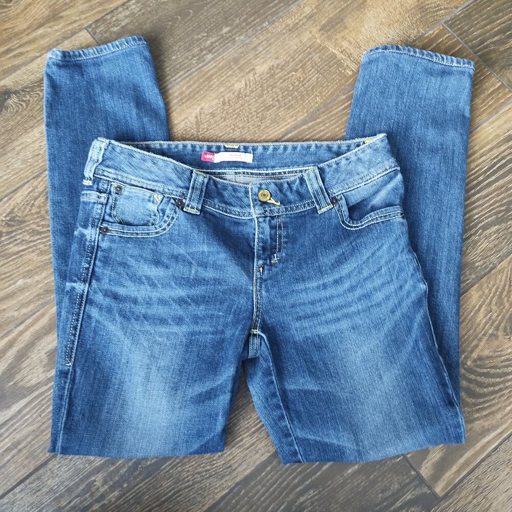 Levi's "Patricia" Ultra Skinny Dark Wash Jeans | Size US W28 L32